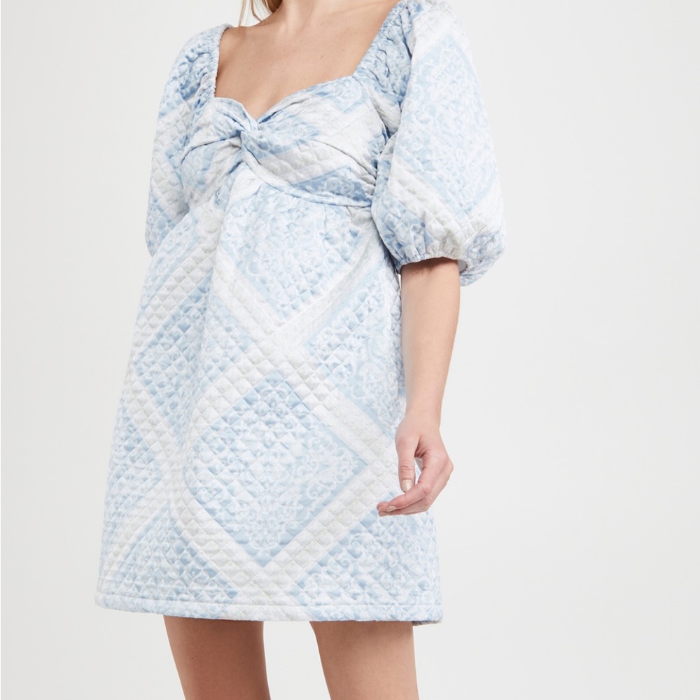 En Saison quilted print dress - Picture 1 of 6